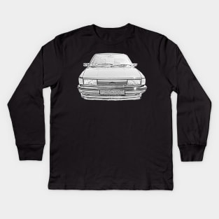 Austin Maestro 1980s British classic car Kids Long Sleeve T-Shirt